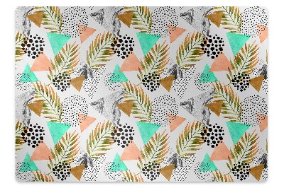 Székalátét Pöttyök és levelek