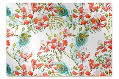 Szék szőnyeg Pávaszem