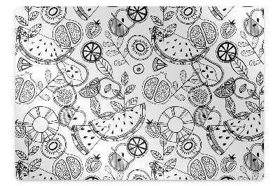 Székalátét Rajzolt gyümölcsök gyerekeknek