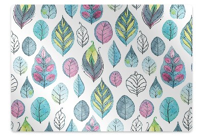 Szék szőnyeg Rajzfilm levelek