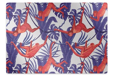 Szék szőnyeg Fényes majmok