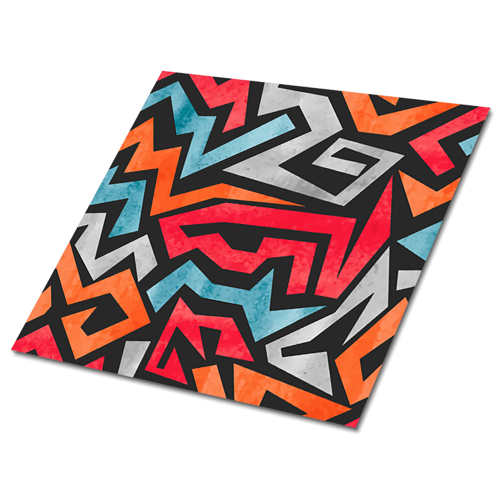 Vinyl csempe Színes graffiti