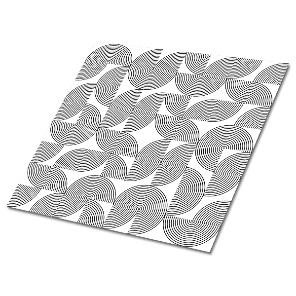 Öntapadós vinyl csempe Csillagok fekete háttéren