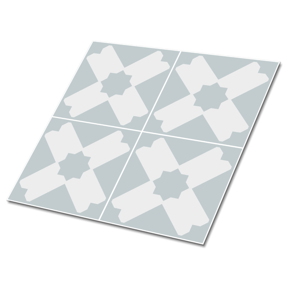 Vinilpadló Geometrikus csempe
