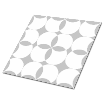 Vinilpadló Szürke körök