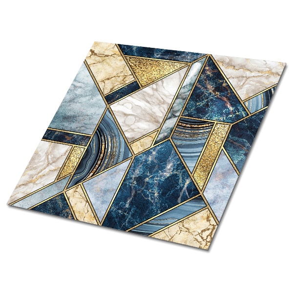 Öntapadós vinyl csempe Márvány geometriai absztrakciók