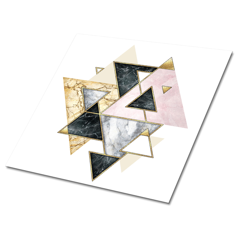 Vinyl csempe falra Geometrikus márványok