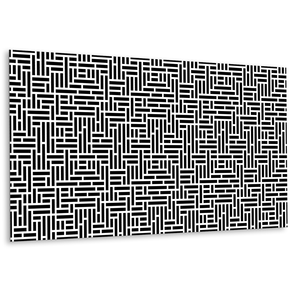 Falvédő falburkoló panel Absztrakt motívum a geometriában