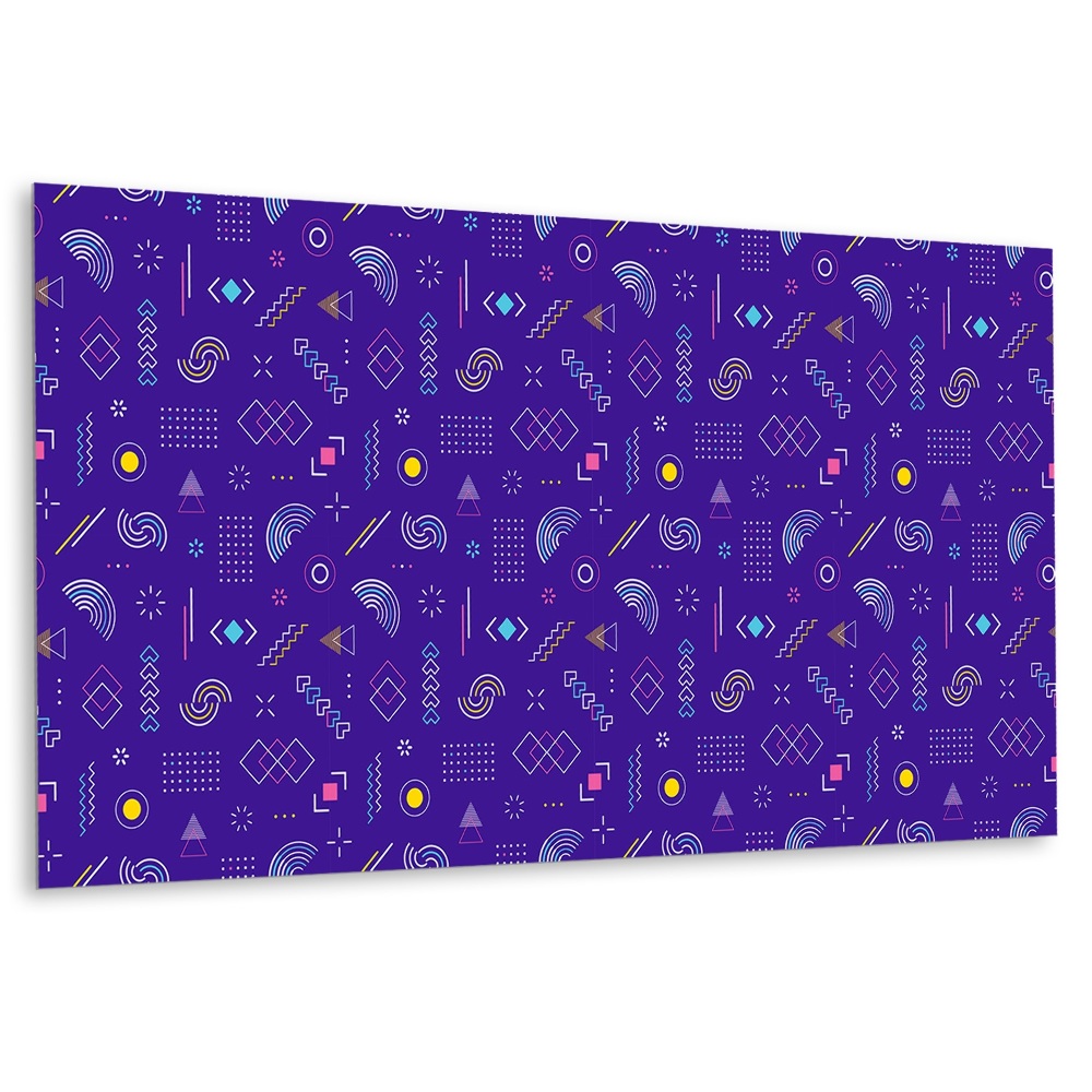 Dekorpanel falra Geometria motívum