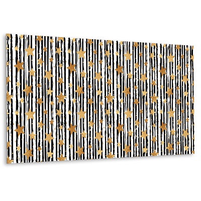 Falvédő falburkoló panel Vonal és csillag motívum