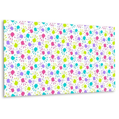 Öntapadó falburkolat Kézlenyomatok motívum