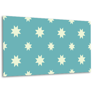 Falvédő falburkoló panel hétágú csillaggal