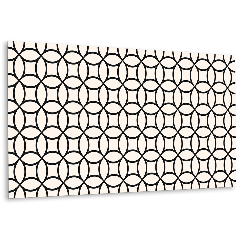 Falpanel kör alakú geometriai alakzatokká