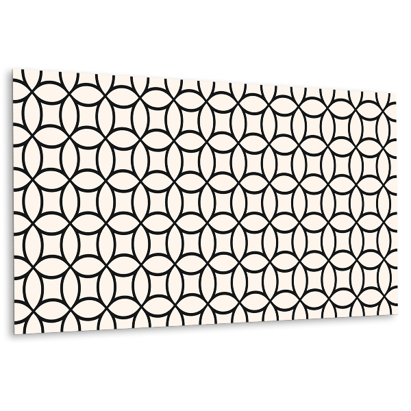 Falpanel kör alakú geometriai alakzatokká