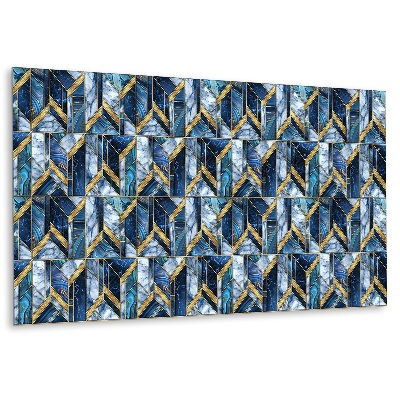 Falpanel absztrakt motívummal