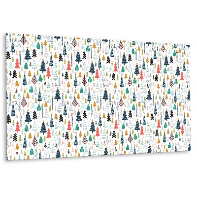 Pvc falpanel erdő motívummal