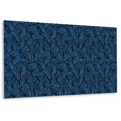 Dekorpanel falra régimódi levelekben