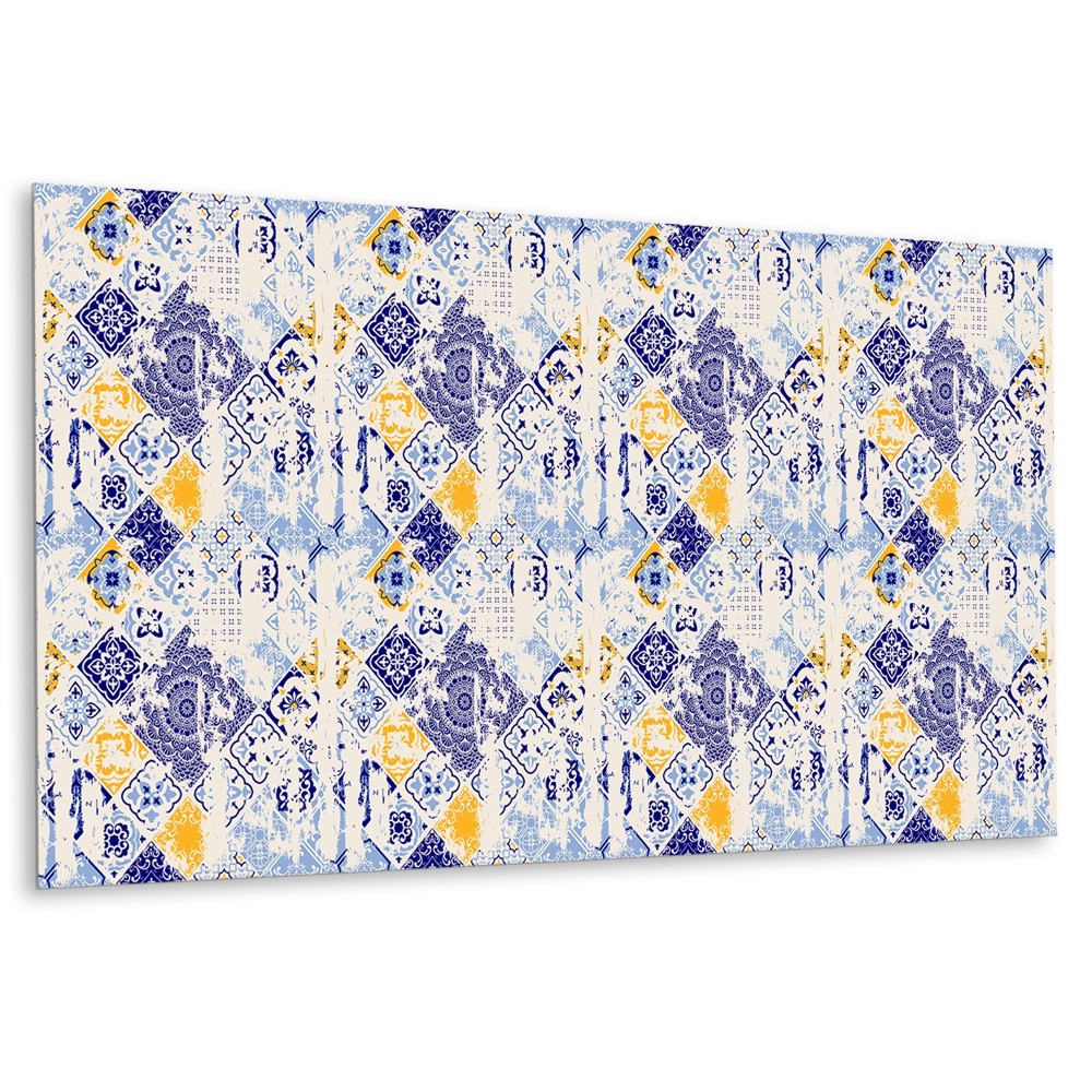 Falpanel Azulejo retro stílusban