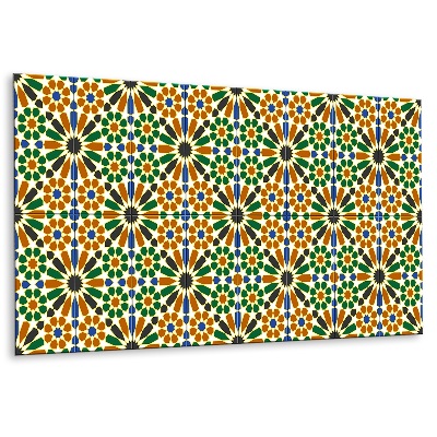 Dekorpanel falra kubai motívummal