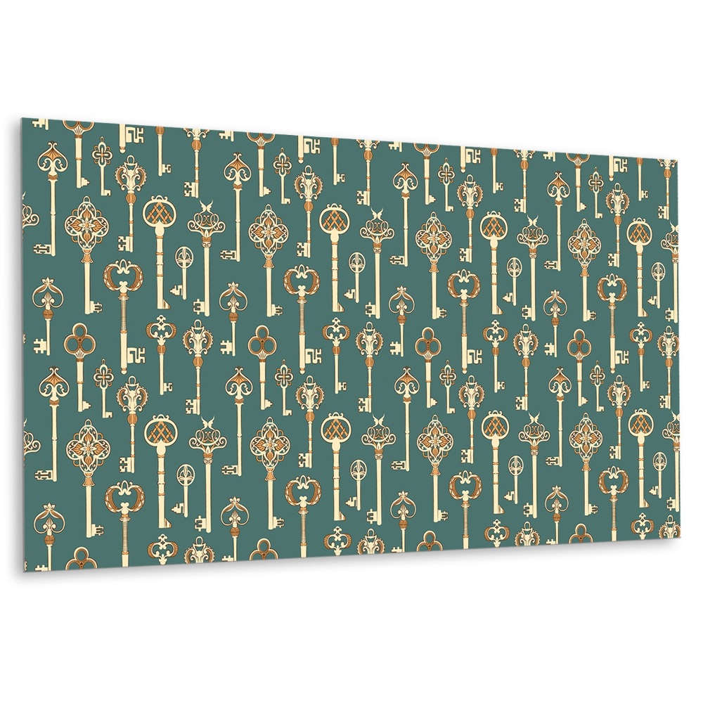 Öntapadó falburkolat kulcsmotívummal