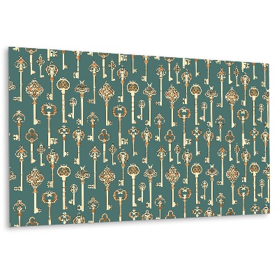 Öntapadó falburkolat kulcsmotívummal