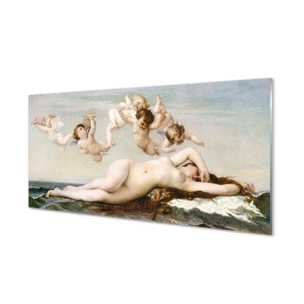 Sandro Botticelli - Vénusz születése Üvegkép