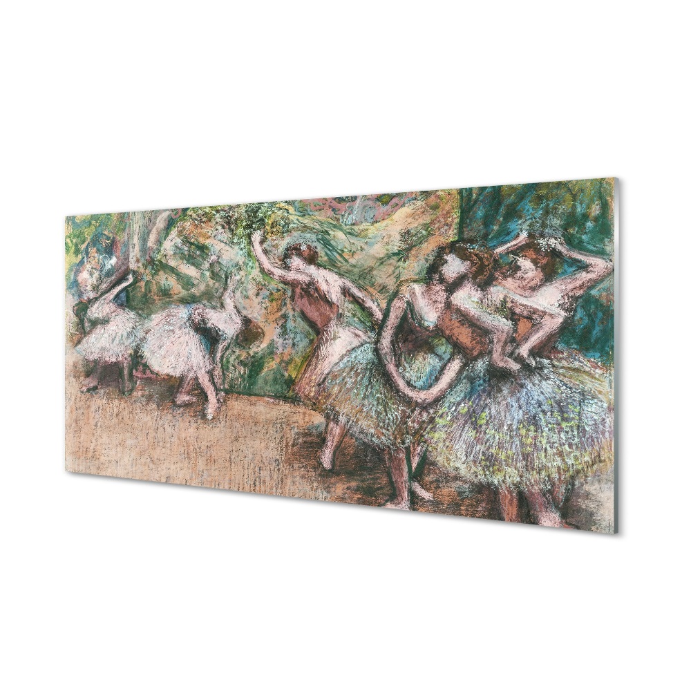 Edgar Degas – Balettjelenet Egyedi üvegkép