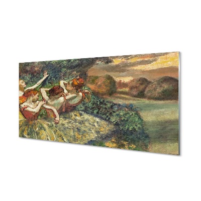 Edgar Degas – Négy táncos Üvegfotó