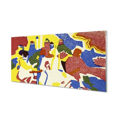 Wassily Kandinsky – keleti (Orientalisches) Üvegkép