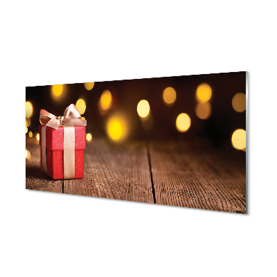 Ajándék fénytábla Üvegkép nyomtatás