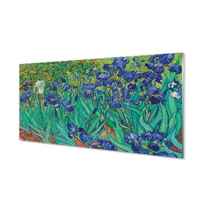Vincent van Gogh – Íriszek Üvegkép