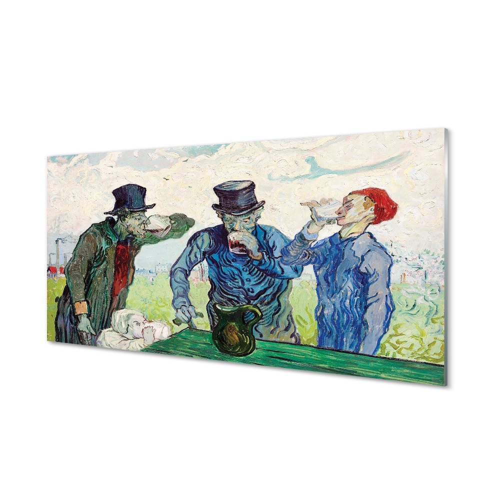 Vincent van Gogh – Az ivó Üvegkép