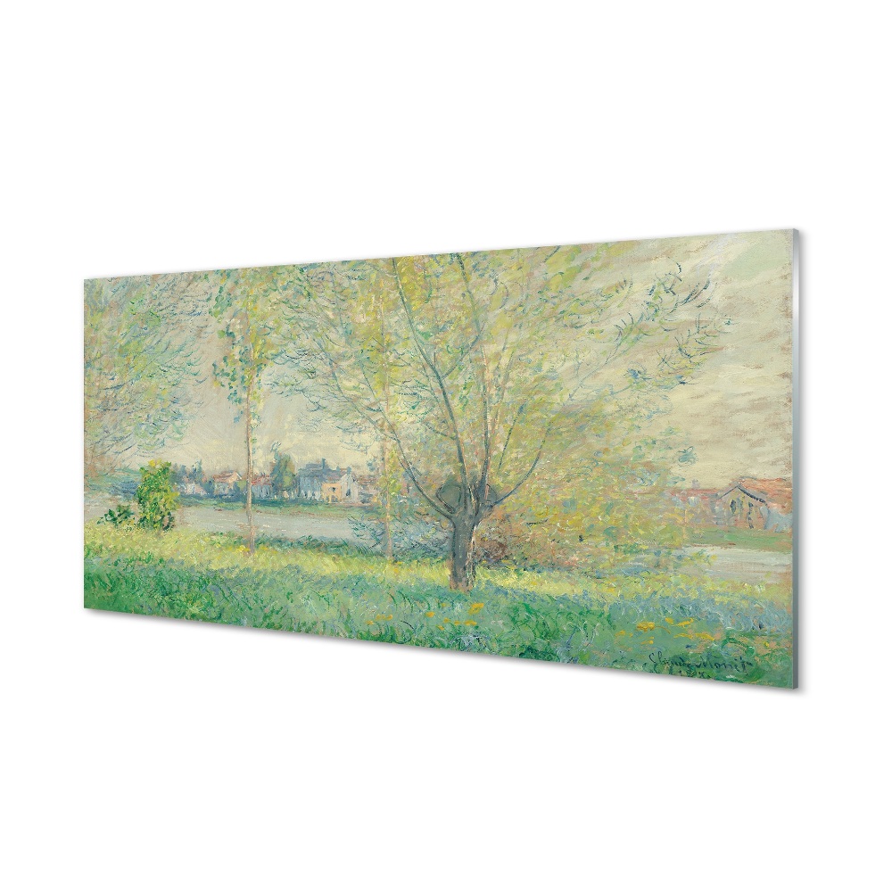 Claude Monet – Fűzfa Egyedi üvegkép