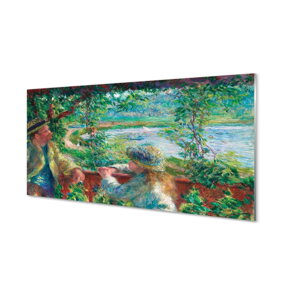 Pierre Auguste Renoir – A víz mellett Üvegkép falra