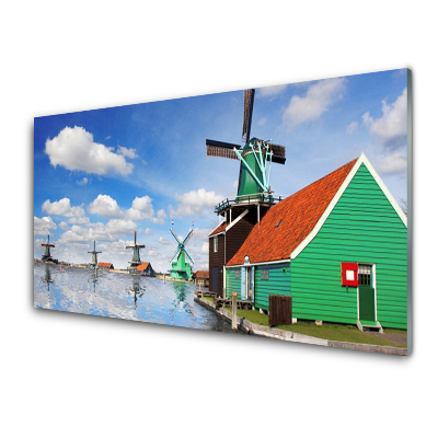 Üvegkép Szélmalom Ház