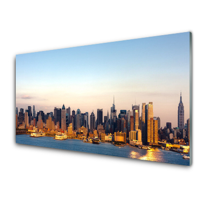 Üvegkép Falra Felhőkarcolók és felhőkarcolók