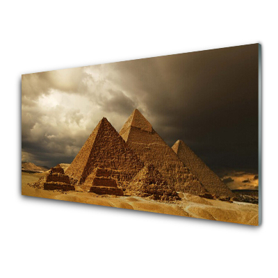 Üvegkép Falra Piramisok Gízában