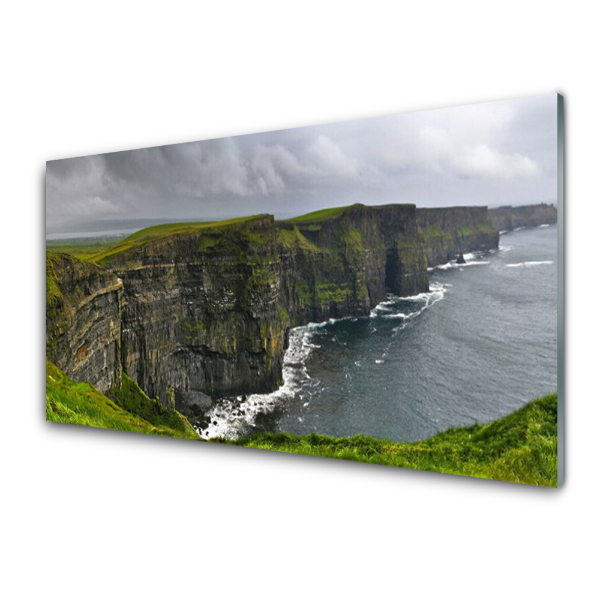 Modern Üvegkép Rocky Coast