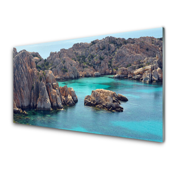 Üvegkép Blue Rock Bay