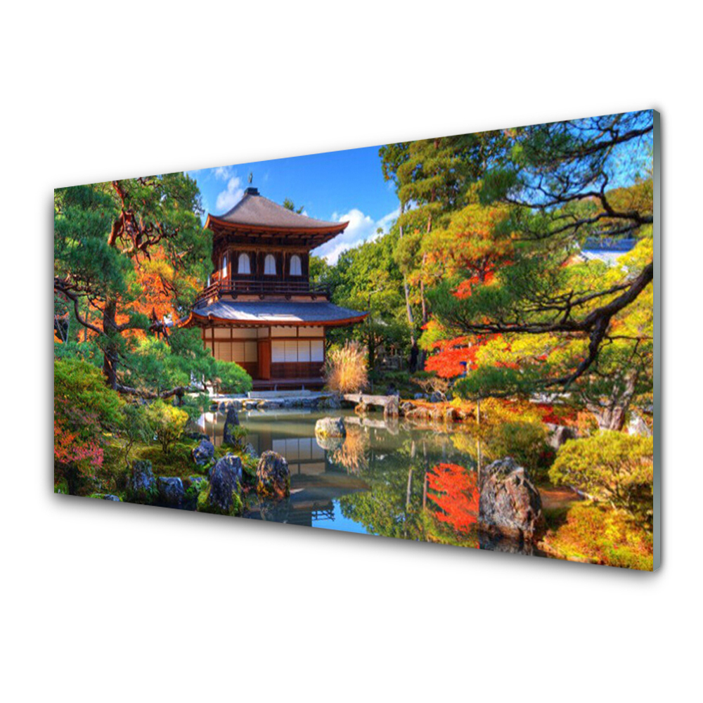 Üvegkép Japán kertépítészet