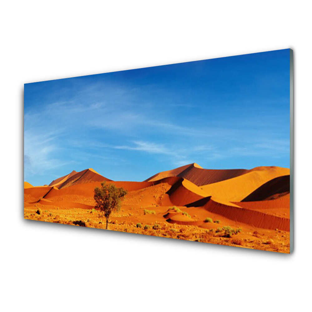 Egyedi Üvegkép Desert Dunes Sand