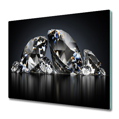 Főzőlap Védő Üveglap Fényes gyémántok