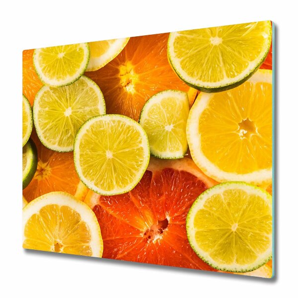 Üveg Tűzhelyvédő Citrus szeletek