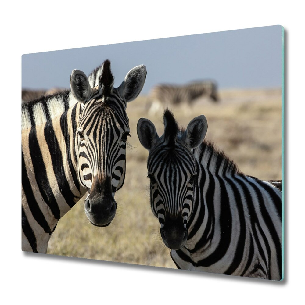 Tűzhelyvédő Egy pár zebra