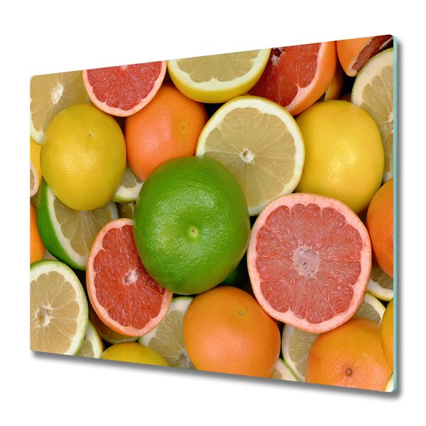 Tűzhelyvédő Citrusfélék háttér