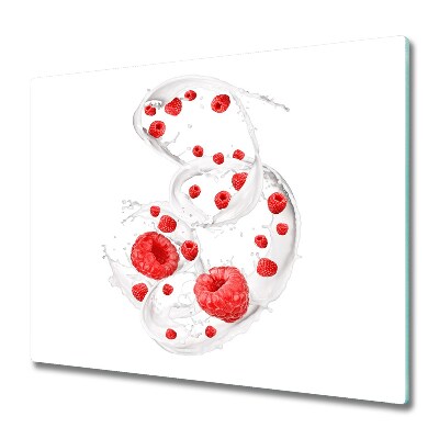 Főzőlap Védő Üveglap Tej és málna