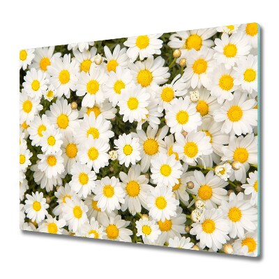 Üveg Vágódeszka Százszorszépek háttér