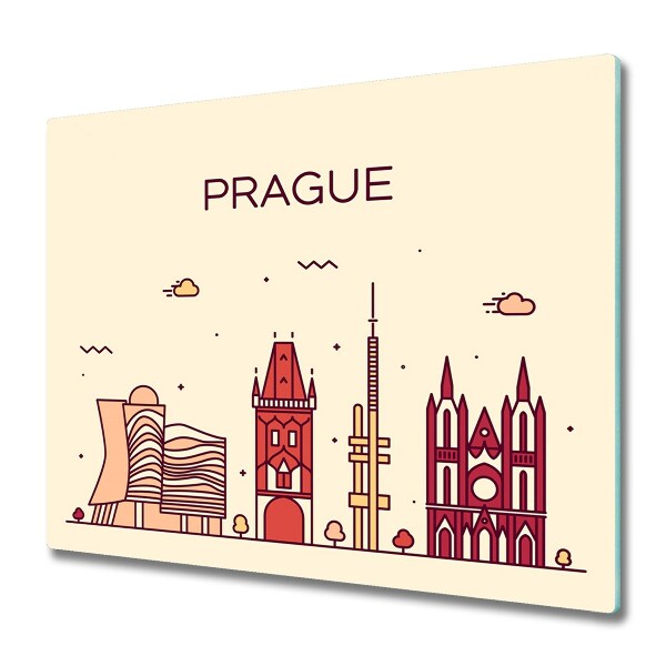 Üveg Tűzhelyvédő Turisztikai Prága
