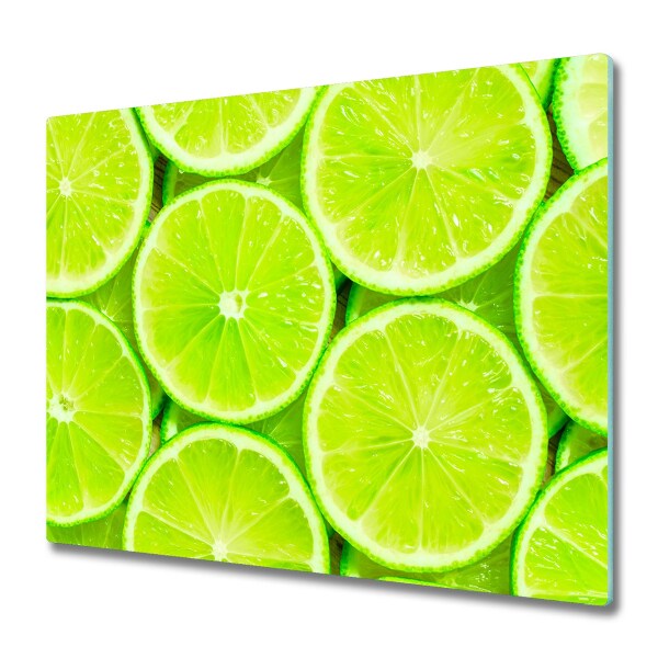 Üveg Vágódeszka Neon lime háttér
