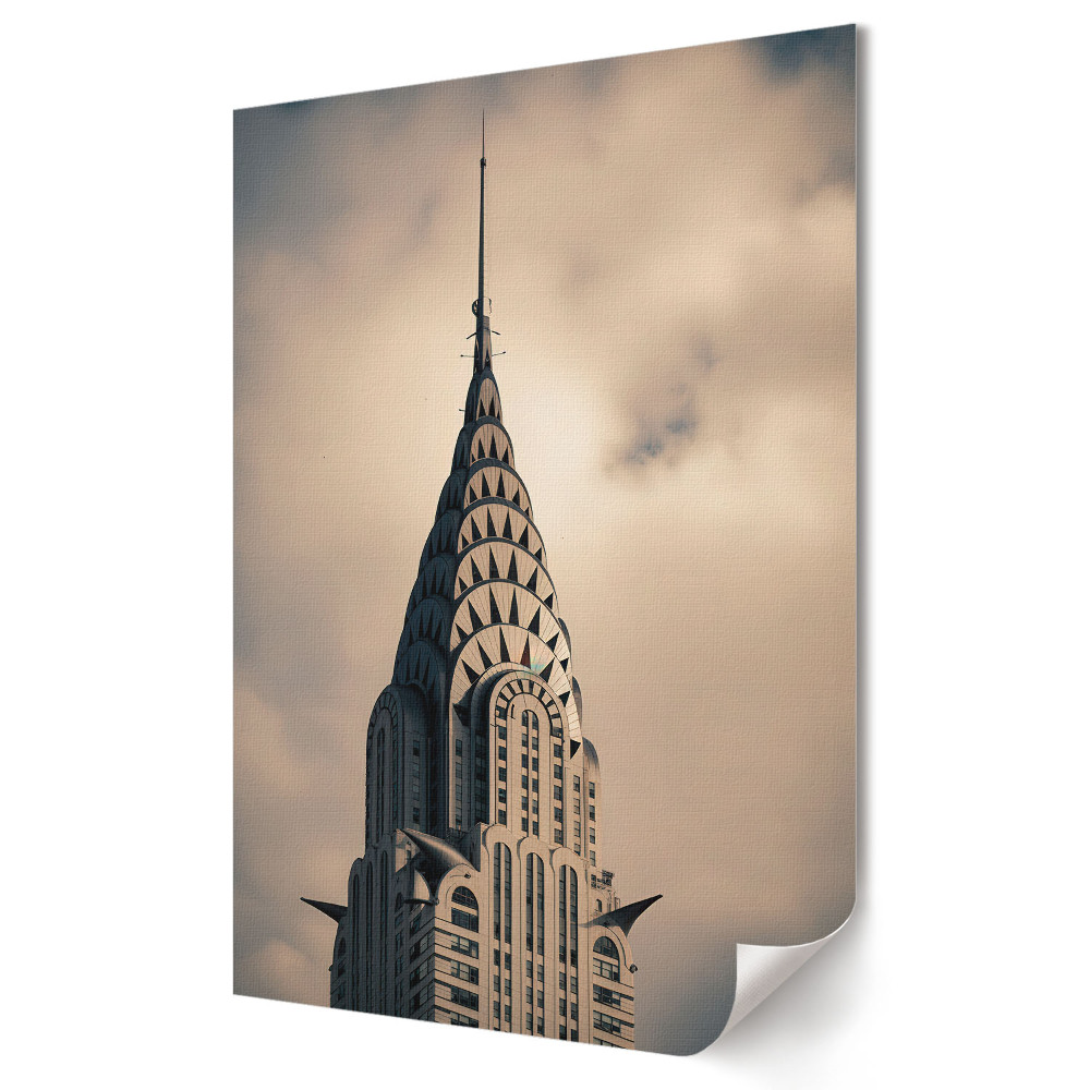Fali poszter New York-i ikon: Chrysler Building